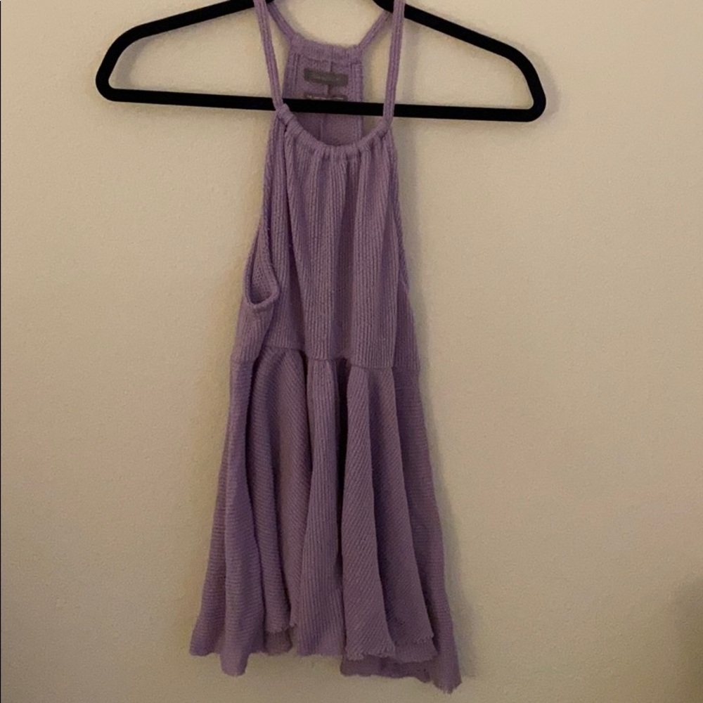 Lilac babydoll top